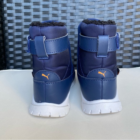 Puma Nieve Winter Toddler Boots - Size 8 - Picture 3 of 6